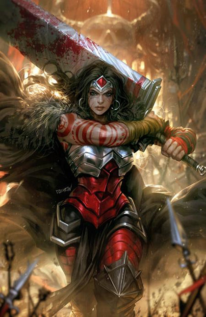 ABSOLUTE WONDER WOMAN #11 CVR B DERRICK CHEW CARD STOCK VAR (PRE-ORDER: 08/27/2025)