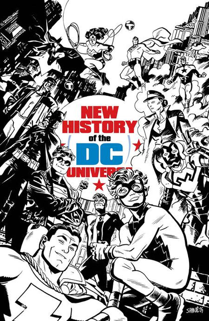 NEW HISTORY OF THE DC UNIVERSE #3 (OF 4) CVR A CHRIS SAMNEE (PRE-ORDER: 08/27/2025)