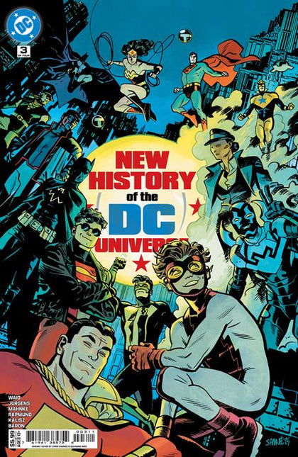 NEW HISTORY OF THE DC UNIVERSE #3 (OF 4) CVR A CHRIS SAMNEE