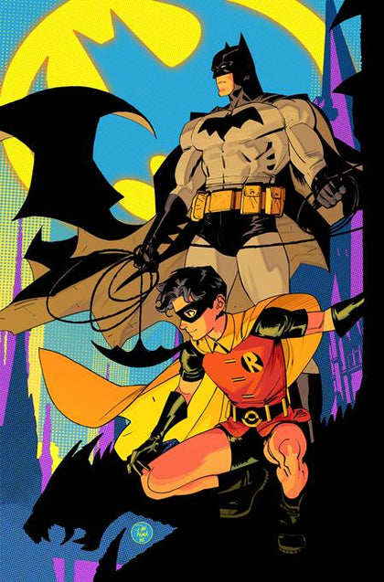 BATMAN & ROBIN YEAR ONE #10 (OF 12) CVR B DAN MORA CARD STOCK VAR (PRE-ORDER: 08/20/2025)