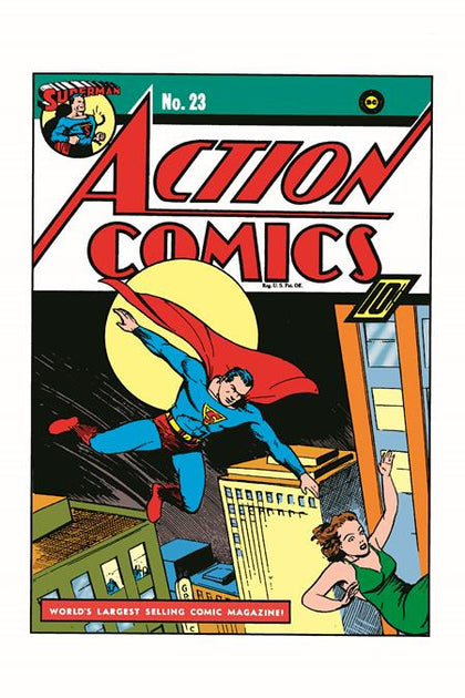 ACTION COMICS #23 FACSIMILE EDITION CVR A JOE SHUSTER (PRE-ORDER: 08/27/2025)