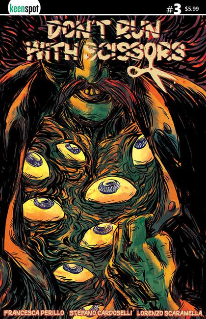 DONT RUN WITH SCISSORS #3 CVR B LORENZO SCARAMELLA VAR (PRE-ORDER: 08/27/2025)