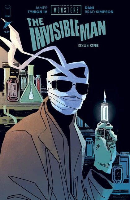 UNIVERSAL MONSTERS THE INVISIBLE MAN #1 (OF 4) CVR A DANI & BRAD SIMPSON (PRE-ORDER: 08/27/2025)