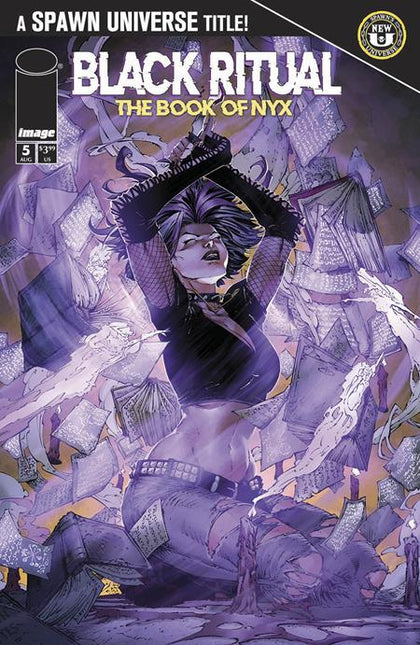 SPAWN BLACK RITUAL THE BOOK OF NYX #5 (OF 7) CVR B BRETT BOOTH VAR (PRE-ORDER: 08/13/2025)