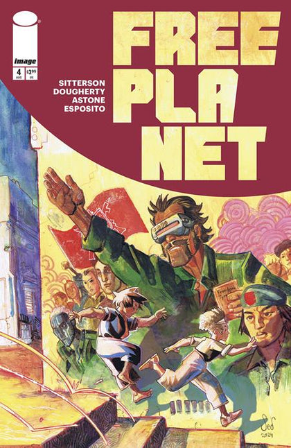 FREE PLANET #4 CVR A JED DOUGHERTY (PRE-ORDER: 08/13/2025)