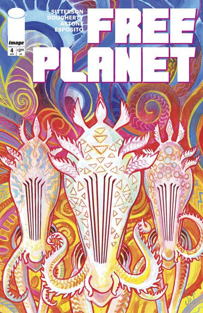 FREE PLANET #4 CVR B JED DOUGHERTY TENTACLES VAR (PRE-ORDER: 08/13/2025)