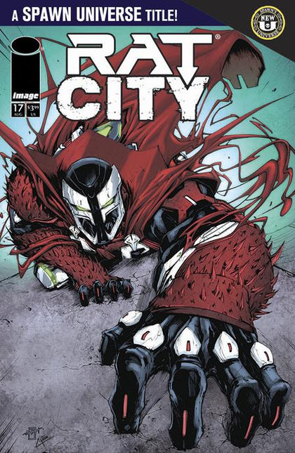 SPAWN RAT CITY #17 CVR B JONATHAN URIBE VAR (PRE-ORDER: 08/27/2025)