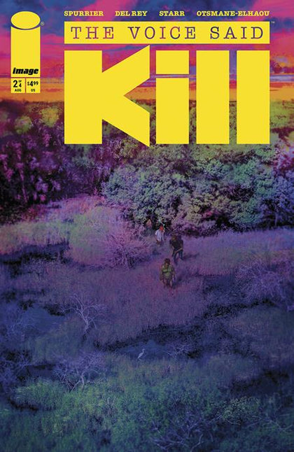 THE VOICE SAID KILL #2 (OF 4) CVR A VANESA DEL REY (PRE-ORDER: 08/27/2025)