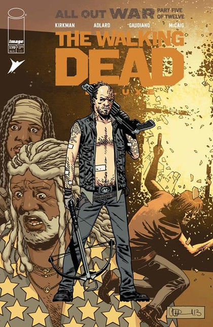 WALKING DEAD DELUXE #119 CVR B CHARLIE ADLARD & DAVE MCCAIG VAR (PRE-ORDER: 08/20/2025)