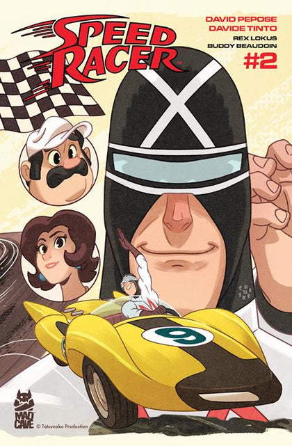 SPEED RACER #2 CVR B SEAN GALLOWAY RETRO MANGA VAR (PRE-ORDER: 08/27/2025)