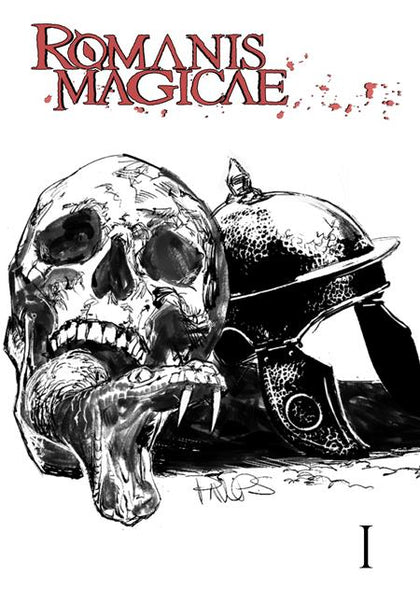 ROMANIS MAGICAE #1 (OF 4) CVR B PAUL PEART SMITH BLACK WHITE AND RED VAR (PRE-ORDER: 08/27/2025)