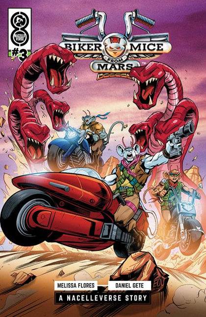 BIKER MICE FROM MARS (2025) #3 CVR A EDU SOUZA (PRE-ORDER: 08/27/2025)
