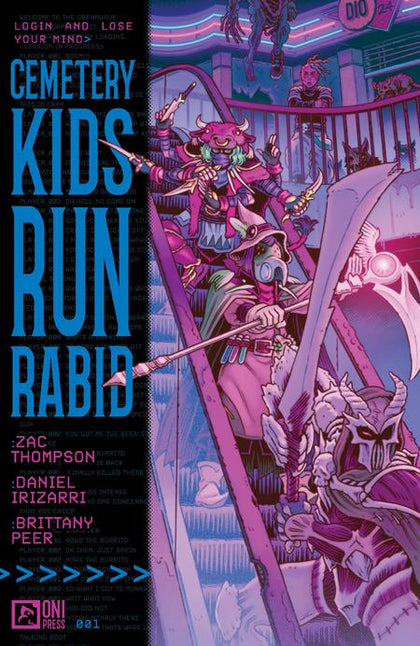 CEMETERY KIDS RUN RABID #1 (OF 4) CVR A DANIEL IRIZARRI (PRE-ORDER: 08/13/2025)