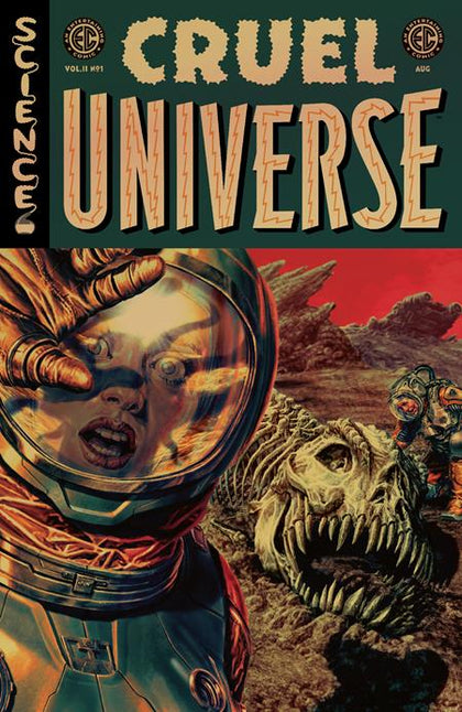 EC CRUEL UNIVERSE 2 #1 (OF 12) CVR C LEE BERMEJO GOLD FOIL VAR (PRE-ORDER: 08/06/2025)