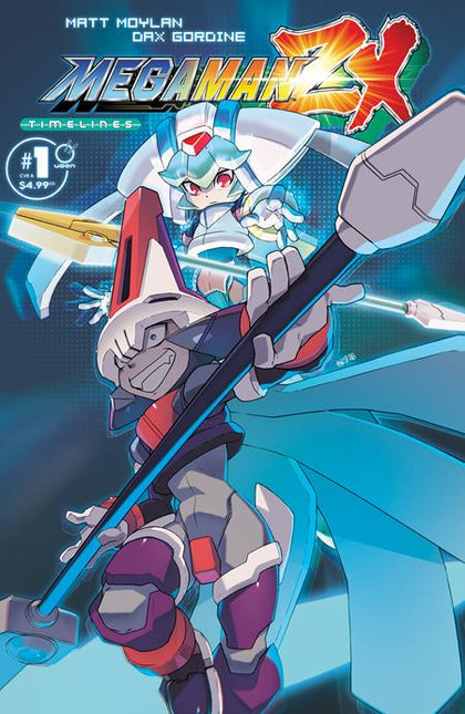 MEGA MAN ZX TIMELINES #1 (ONE SHOT) CVR B HANZO STEINBACH VAR (PRE-ORDER: 08/27/2025)