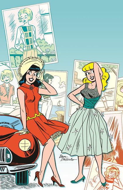 ARCHIE COMICS 85TH ANNIVERSARY PRESENTS BETTY & VERONICA FASHION PAGES (ONE-SHOT) CVR D DAN DECARLO FOIL FULL ART VAR (PRE-ORDER: 08/26/2026)