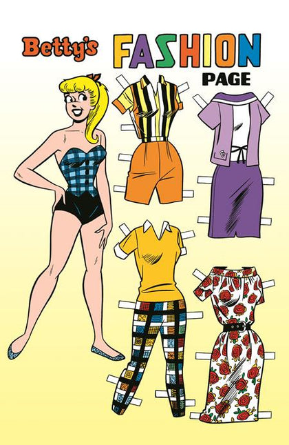 ARCHIE COMICS 85TH ANNIVERSARY PRESENTS BETTY & VERONICA FASHION PAGES (ONE-SHOT) CVR E DAN DECARLO SILVER FOIL BETTY PIN-UP VAR (PRE-ORDER: 08/26/2026)