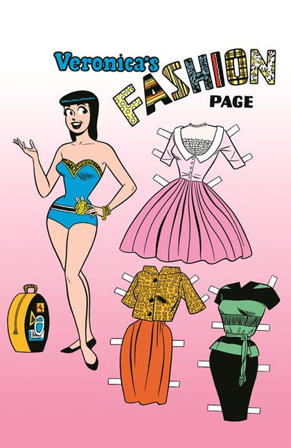 ARCHIE COMICS 85TH ANNIVERSARY PRESENTS BETTY & VERONICA FASHION PAGES (ONE-SHOT) CVR F DAN DECARLO RED FOIL VERONICA PIN-UP VAR (PRE-ORDER: 08/26/2026)