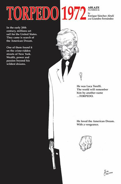 TORPEDO 1972 #6 (OF 6) CVR C FRITZ CASAS SCARFACE HOMAGE VAR (PRE-ORDER: 08/05/2026)