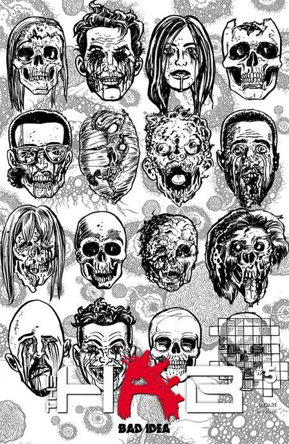 HAB #5 (OF 5) CVR E DAVID LAPHAM BW DEAD SKULLS VAR (PRE-ORDER: 08/26/2026)
