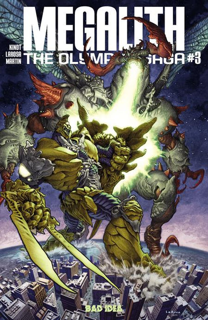 OLYMPUS SAGA MEGALITH #3 (OF 4) CVR A LEWIS LAROSA (PRE-ORDER: 08/19/2026)