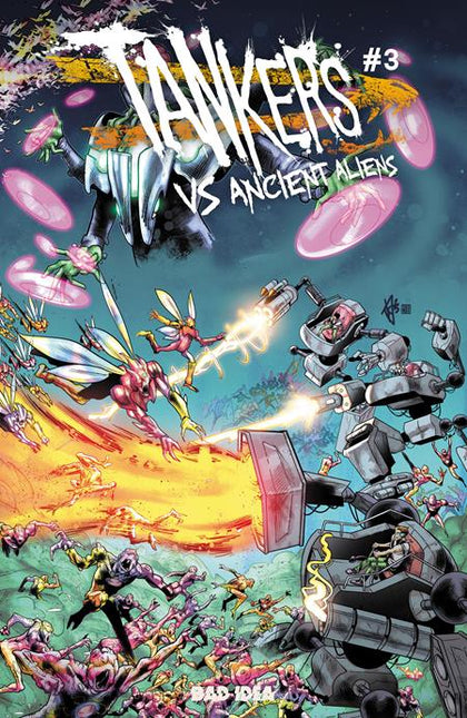 TANKERS VS ANCIENT ALIENS # 3 (OF 4) CVR A FREDERICA MANCIN (PRE-ORDER: 08/19/2026)