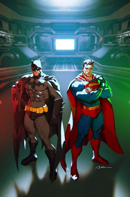 JUSTICE LEAGUE UNLIMITED #22 CVR E GERALD PAREL CARD STOCK VAR (PRE-ORDER: 08/26/2026)