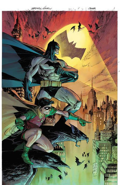 BATMAN & ROBIN YEAR ONE DYNAMIC DUOS #1 (OF 12) CVR B MARC SILVESTRI CARD STOCK VAR (PRE-ORDER: 08/12/2026)