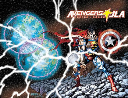 AVENGERS JLA #4 FACSIMILE EDITION CVR A GEORGE PEREZ WRAPAROUND (PRE-ORDER: 08/26/2026)