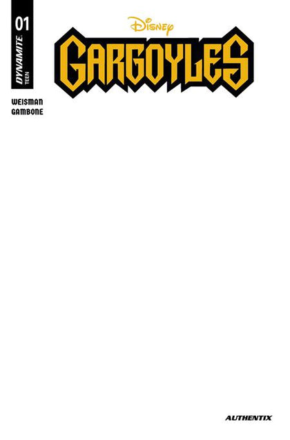 GARGOYLES #1 (2026) CVR E BLANK AUTHENTIX VAR (PRE-ORDER: 08/12/2026)