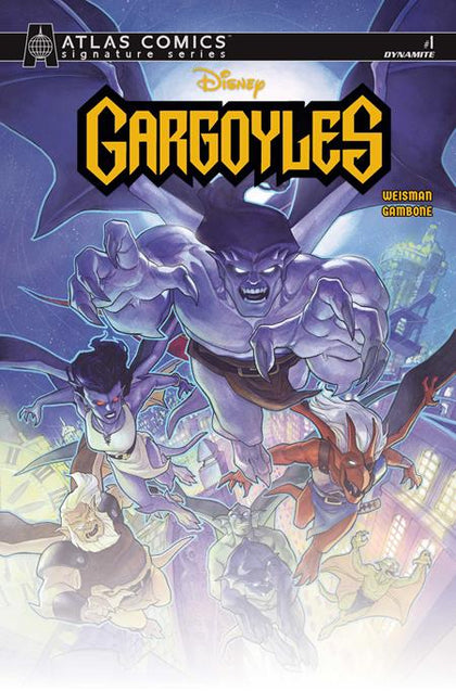 GARGOYLES #1 (2026) CVR G MEGHAN HETRICK ATLAS EDITION SIGNED BY GREG WEISMAN VAR (PRE-ORDER: 08/26/2026)
