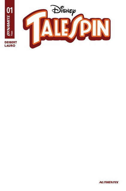 TALESPIN #1 CVR G BLANK AUTHENTIX VAR (PRE-ORDER: 08/19/2026)