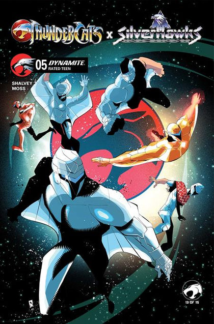 THUNDERCATS X SILVERHAWKS #5 CVR D GEORGE KAMBADAIS VAR (PRE-ORDER: 08/12/2026)