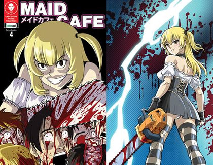 MAID CAFE #4 CVR B REMY EISU MOKHTAR & WILSON GANDOLPHO FLIP COVER VAR (PRE-ORDER: 08/19/2026)