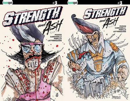 STRENGTH & ASH #3 CVR D STEFANO CARDOSELLI & FRANCESCA PERILLO HOLOFOIL FLIP VAR (PRE-ORDER: 08/19/2026)