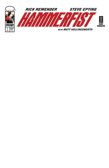 HAMMERFIST #1 CVR D BLANK SKETCH VAR (PRE-ORDER: 08/26/2026)
