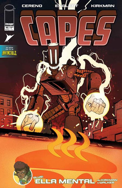 INVINCIBLE UNIVERSE CAPES #10 CVR B CONOR HUGHES VAR (PRE-ORDER: 08/26/2026)