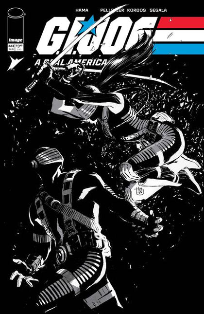 GI JOE A REAL AMERICAN HERO #331 CVR B LEE WEEKS B&W VAR (PRE-ORDER: 08/12/2026)