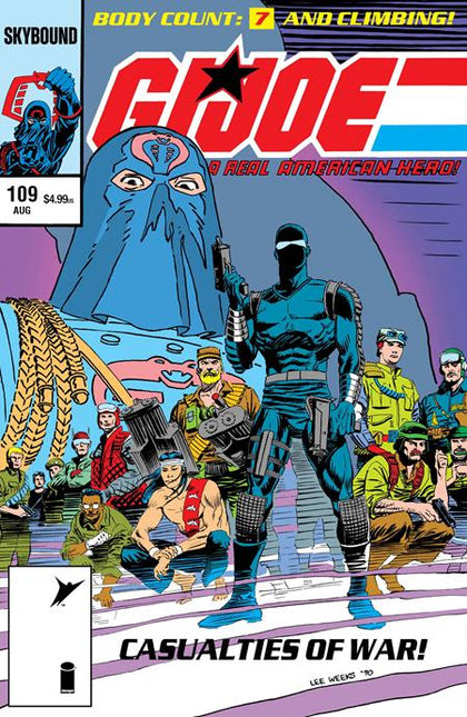 GI JOE A REAL AMERICAN HERO #109 HAMA FILES EDITION CVR C LEE WEEKS FOIL VAR (PRE-ORDER: 08/26/2026)