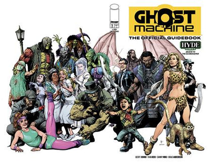 GHOST MACHINE THE OFFICIAL GUIDEBOOK #5 (OF 5) CVR A GARY FRANK & BRAD ANDERSON WRAPAROUND (PRE-ORDER: 08/05/2026)