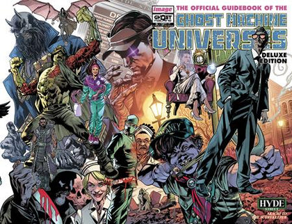GHOST MACHINE THE OFFICIAL GUIDEBOOK #5 (OF 5) CVR B BRYAN HITCH & BRAD ANDERSON WRAPAROUND VAR (PRE-ORDER: 08/05/2026)