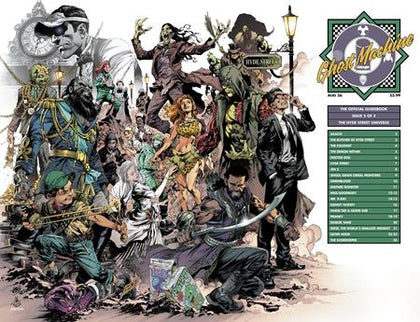 GHOST MACHINE THE OFFICIAL GUIDEBOOK #5 (OF 5) CVR C IVAN REIS & DANNY MIKI WRAPAROUND VAR (PRE-ORDER: 08/05/2026)