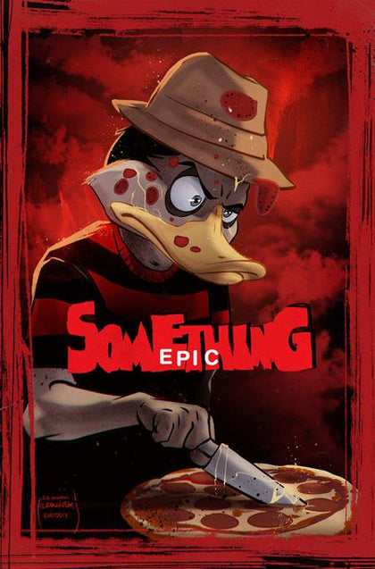 SOMETHING EPIC #14 CVR B SZYMON KUDRANSKI NIGHTMARE ON ELM STREET HOMAGE VAR (PRE-ORDER: 08/19/2026)