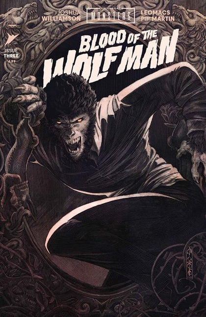 UNIVERSAL MONSTERS BLOOD OF THE WOLF MAN #3 (OF 4) CVR B EVAN CAGLE VAR (PRE-ORDER: 08/26/2026)
