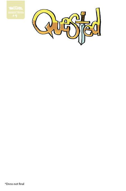 QUESTED #1 (OF 3) CVR D BLANK SKETCH VAR (PRE-ORDER: 08/26/2026)