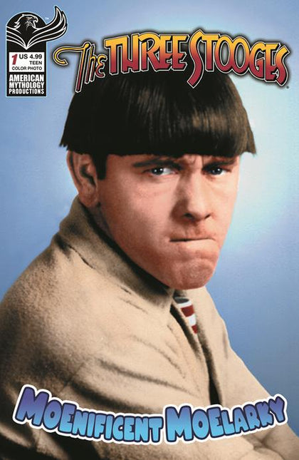 THREE STOOGES MAGNIFICENT MOELARKY #1 CVR B COLOR PHOTO VAR (PRE-ORDER: 08/26/2026)