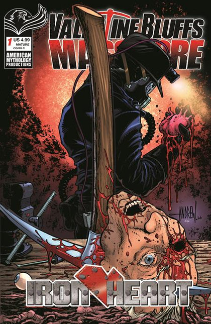 VALENTINE BLUFFS MASSACRE IRON HEART #1 (OF 2) CVR C ANDREW MANGUM VAR (PRE-ORDER: 08/26/2026)