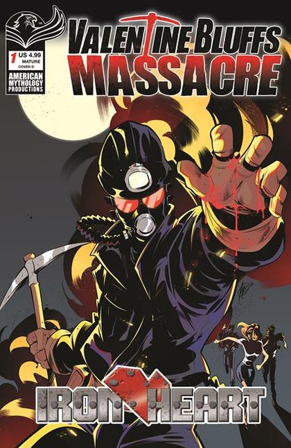 VALENTINE BLUFFS MASSACRE IRON HEART #1 (OF 2) CVR D ANDREA ARCARI VAR (PRE-ORDER: 08/26/2026)