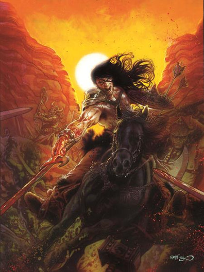 SAVAGE SWORD OF CONAN REFORGED #6 CVR D TONY HARRIS VIRGIN FOIL VAR (PRE-ORDER: 08/12/2026)