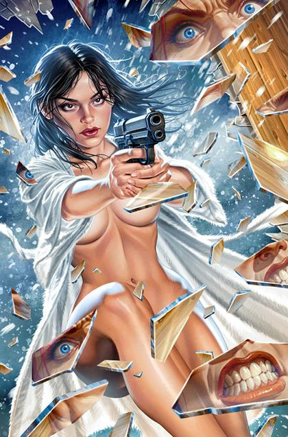 GUN HONEY DOUBLES DOWN #3 (OF 4) CVR L CHRIS WAHL VIRGIN CARDTOCK VAR (PRE-ORDER: 08/19/2026)
